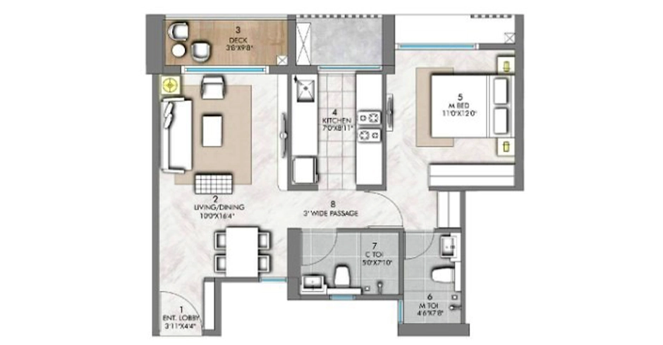 Vista Chembur Floor Plan Vista Chembur Floor Plan