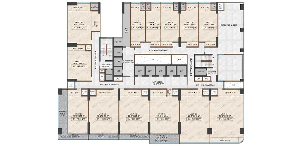 Time Square Kalyan Layout Plans Time Square Kalyan Layout Plans