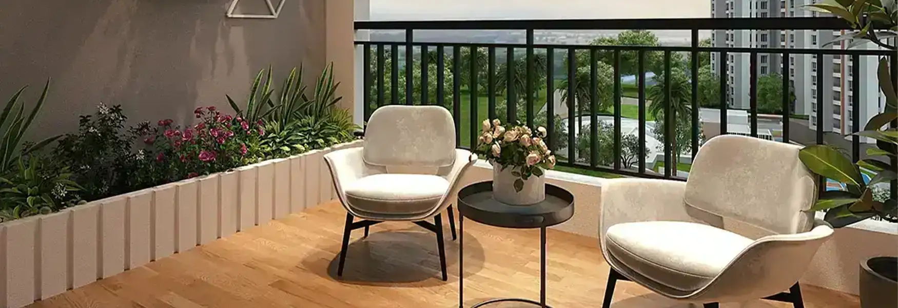 Serenity Dombivli Balcony