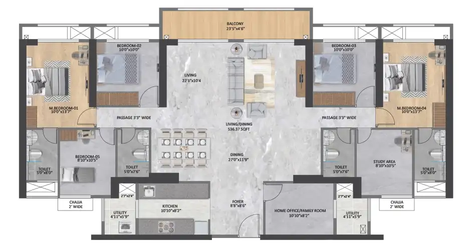 Soul Of Europe Manpada Layout Floor Plan Soul Of Europe Manpada Layout Floor Plan