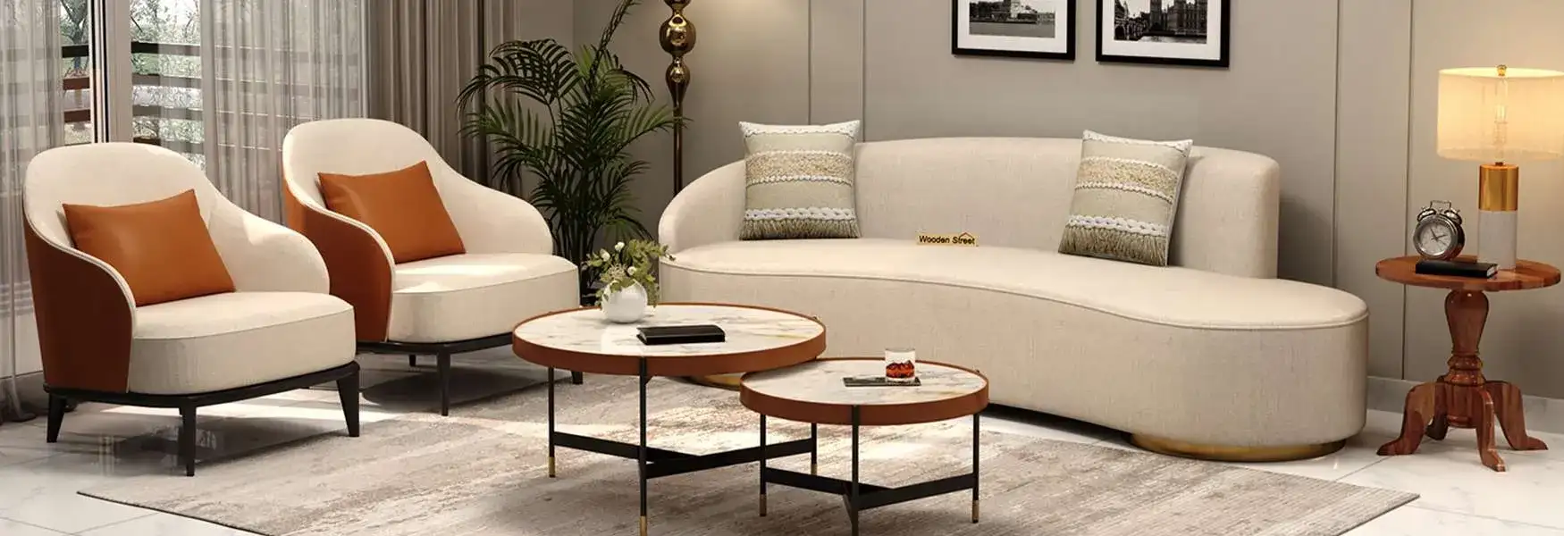 Coco Marina Alibaug Living Room