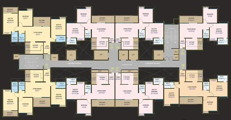 F Signature Parking Floor Plan F Signature Parking Floor Plan
