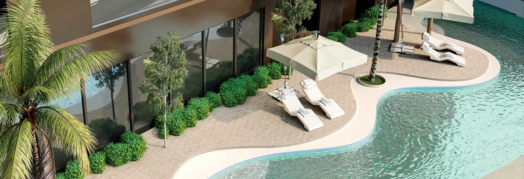 Tharwani Vedant Mayfair Kalyan Swimming Pool